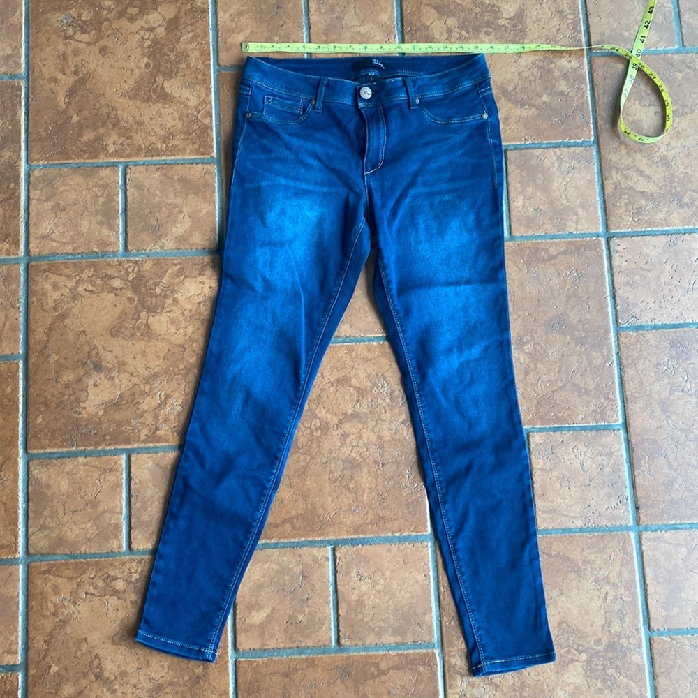 1822 brand skinny dark wash jeans size 10